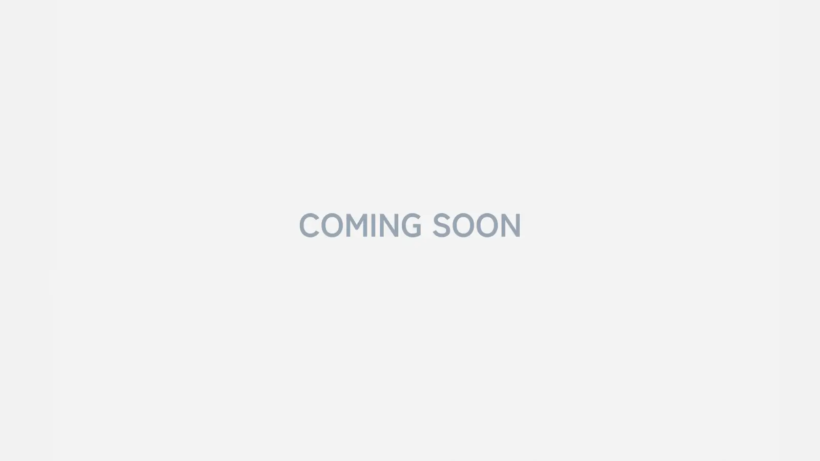 coming soon